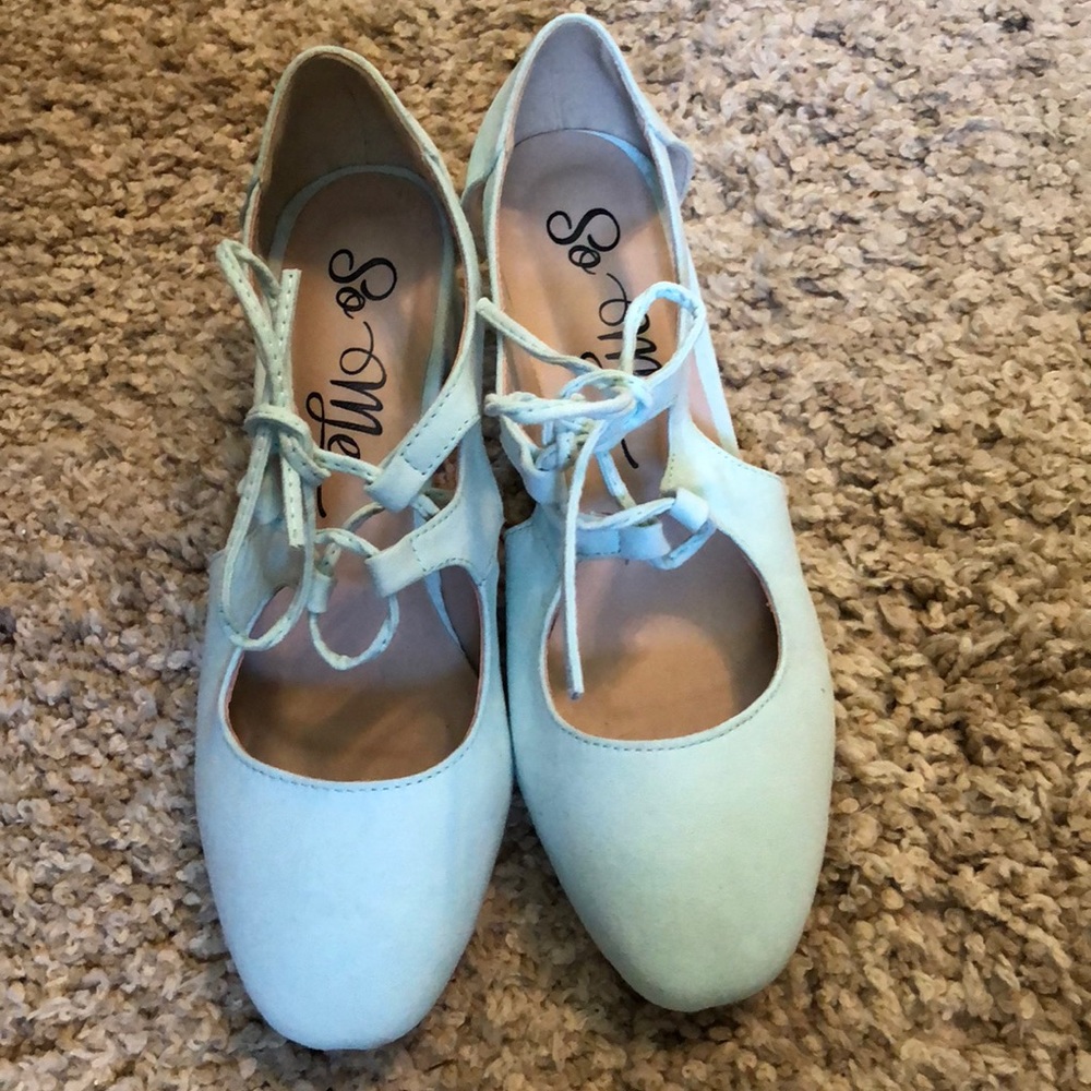 So Me Mint Heels